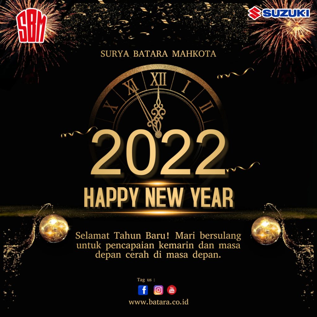 Selamat Tahun Baru 2022, Suzuki SBM