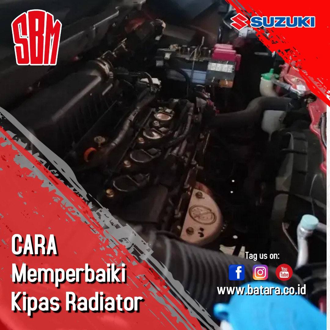 Cara Memperbaiki Kipas Radiator, Suzuki SBM Ende